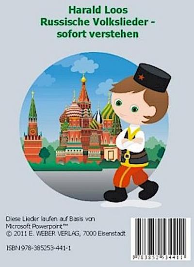 Russische Volkslieder - sofort verstehen, 1 DVD-ROM