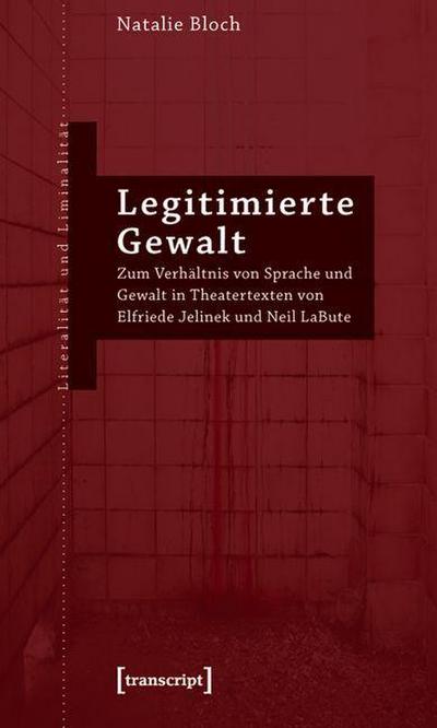 Bloch,Legitim.Gewalt/Lit19