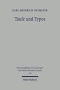 Taufe und Typos