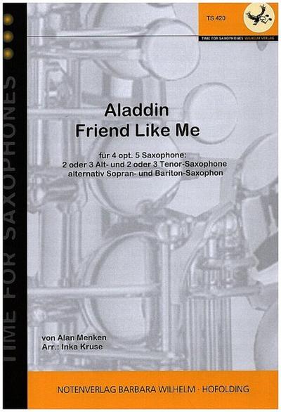 Aladdin - Friend like mefür 4-5 Saxophone