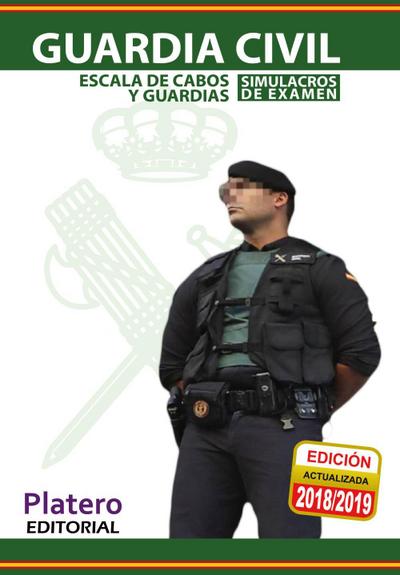 Guardia Civil, escala de cabos y guardias, simulacros de examen