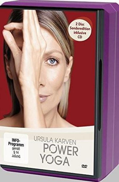 Power Yoga DVD + Yoga Block Ursula Karven Sonderedition mit Yoga Block