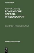 Formenlehre, Teil 1