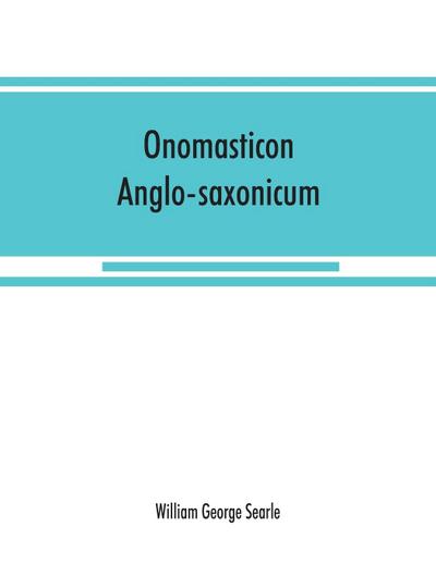 Onomasticon anglo-saxonicum