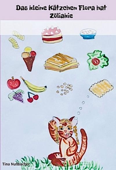 Das kleine Kätzchen Flora hat Zöliakie