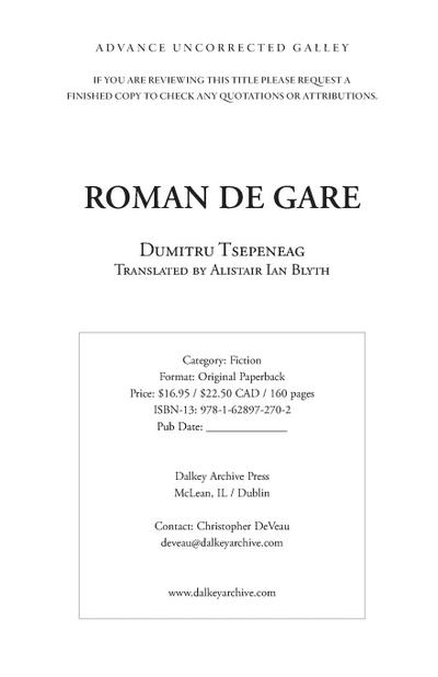 A Novel to Read on the Train