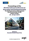 ICIE 2016 - Proceedings of The 4th International Conference on Innovation and Entrepreneurship