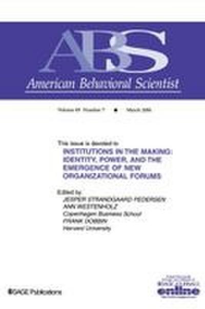 Institutions in the Making