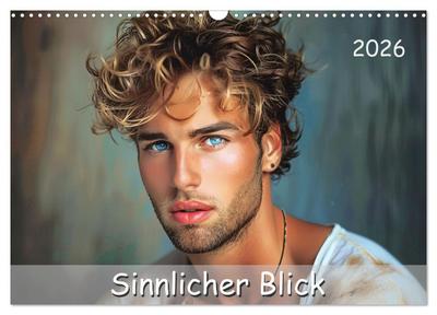 Sinnlicher Blick (Wandkalender 2026 DIN A3 quer), CALVENDO Monatskalender