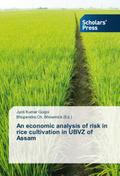 An economic analysis of risk in rice cultivation i