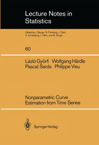 Nonparametric Curve Estimation from Time Series