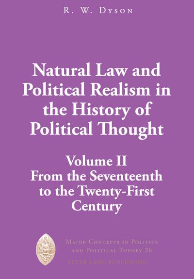 Natural Law and Political Realism in the History of Political Thought
