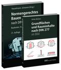 Buchpaket: Normengerechtes Bauen nach DIN 276/DIN 277 & Grundflächen und Rauminhalte nach DIN 277 im Bild