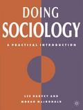 Doing Sociology
