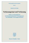 Verfassungsstaat und Verfassung.