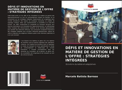 DÉFIS ET INNOVATIONS EN MATIÈRE DE GESTION DE L’OFFRE : STRATÉGIES INTÉGRÉES