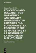 Education and Research for Marketing and Quality M