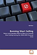 Banning Short Selling