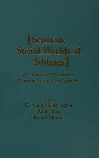 Separate Social Worlds of Siblings