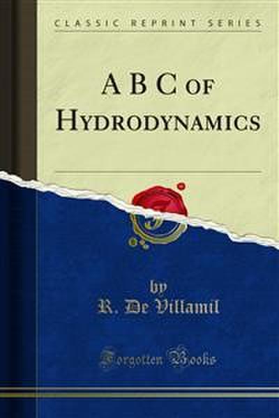 A B C of Hydrodynamics (eBook, PDF) - R. De Villamil