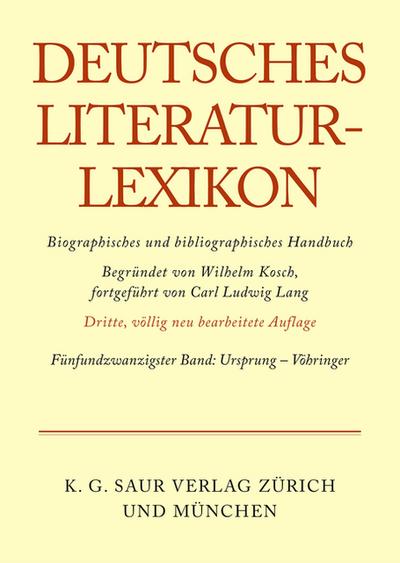 Ursprung - Vöhringer