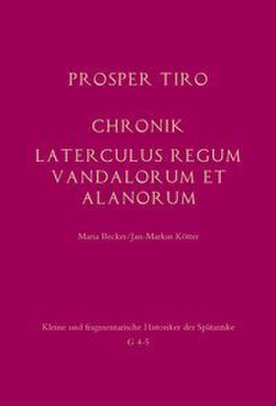 Chronik - Laterculus regum Vandalorum et Alanorum