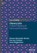 Literary Lists