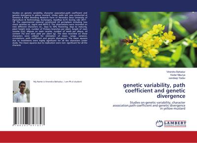 genetic variability, path coefficient and genetic divergence