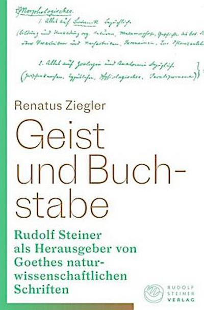 Geist und Buchstabe