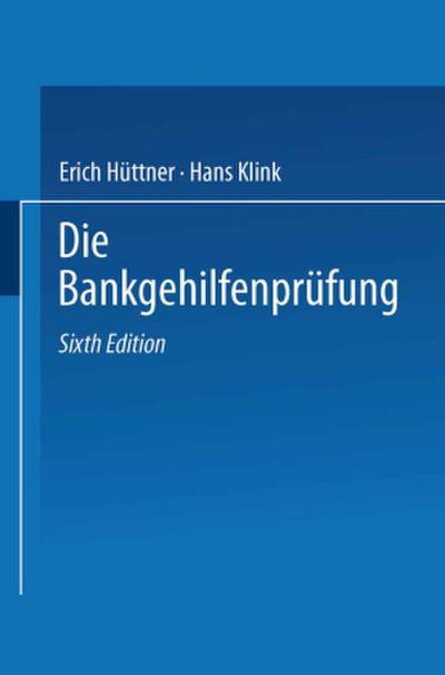 Die Bankgehilfenprüfung