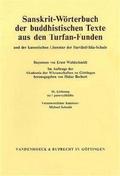 Sanskrit-Wörterbuch der buddhistischen Texte aus d