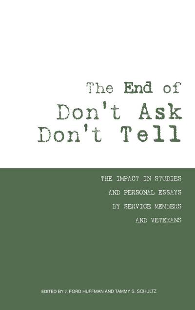 The End of Don’t Ask Don’t Tell