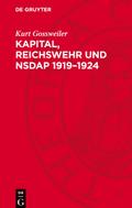 Kapital, Reichswehr und NSDAP 1919-1924