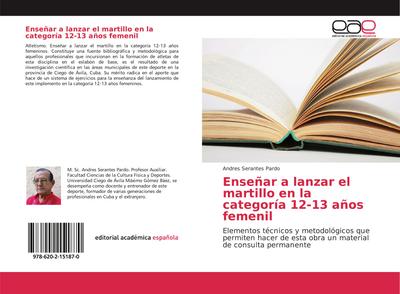 Enseñar a lanzar el martillo en la categoría 12-13 años femenil