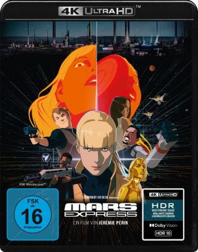 Mars Express, 1 4K UHD-Blu-ray + 1 Blu-ray