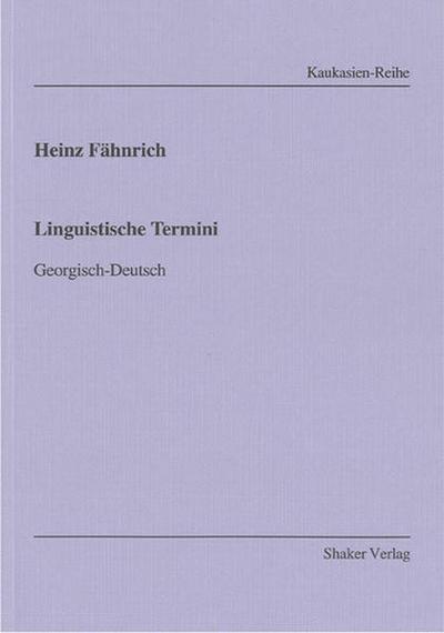 Linguistische Termini