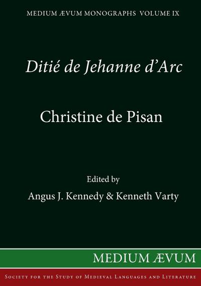 Ditié de Jehanne d’Arc
