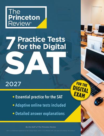 7 Practice Tests for the Sat, 2027