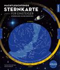 Nachtleuchtende Sternkarte für Einsteiger von Hermann-Michael Hahn | Kombiprodukt