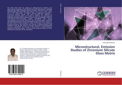 Microstructural, Emission Studies of Zirconium Silicate Glass Matrix