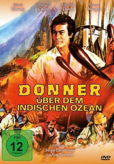Donner über dem indischen Ozean