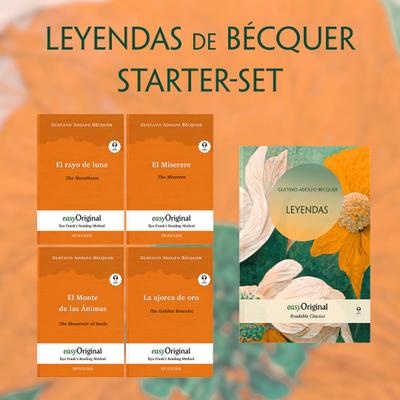 Leyendas de Bécquer (with audio-online) - Starter-Set, m. 5 Audio, m. 5 Audio, 5 Teile: Ilya Frank’s Reading Method - Learning, refreshing and perfecting Spanish by having fun reading