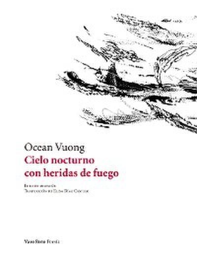 Cielo nocturno con heridas de fuego