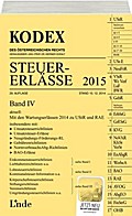 KODEX Steuer-Erlässe 2015, Band IV (Kodex des Öste