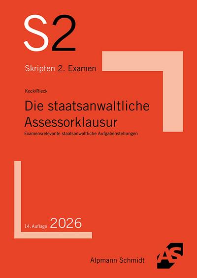 Die staatsanwaltliche Assessorklausur