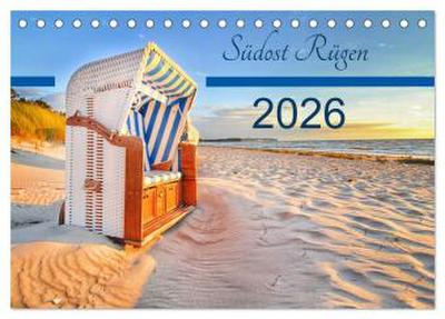 Südost Rügen 2026 (Tischkalender 2026 DIN A5 quer), CALVENDO Monatskalender
