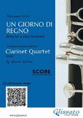 Clarinet Quartet Score "Un giorno di regno"