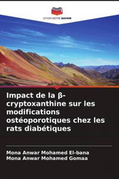 Impact de la ¿-cryptoxanthine sur les modifications ostéoporotiques chez les rats diabétiques