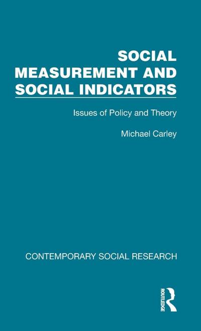 Social Measurement and Social Indicators