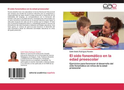 El oído fonemático en la edad preescolar